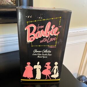vintage NIB 1993 Barbie Glamour”1959 Wedding Day” Ltd porcelain musical figurine